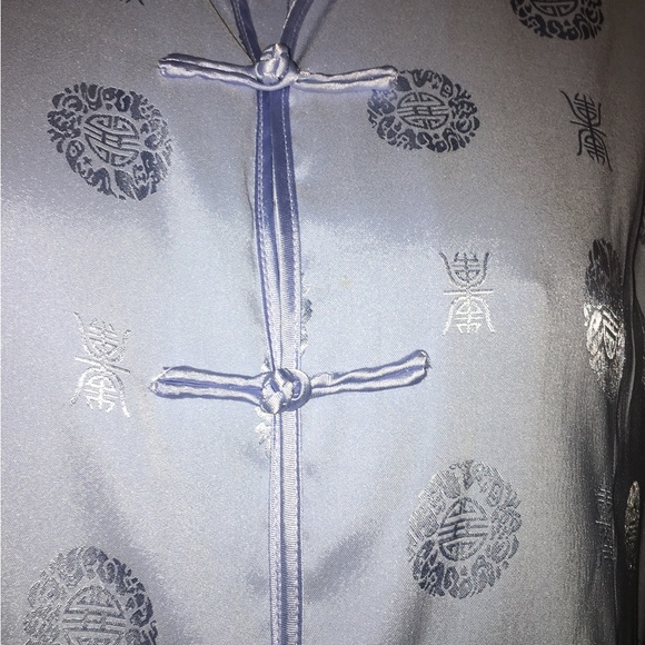 Silk Chinese Tea Time Top - Picture 2 of 7